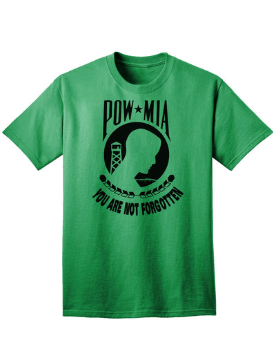 POW MIA Commemorative Adult T-Shirt: A Timeless Tribute-Mens T-shirts-TooLoud-Kelly-Green-Small-Davson Sales