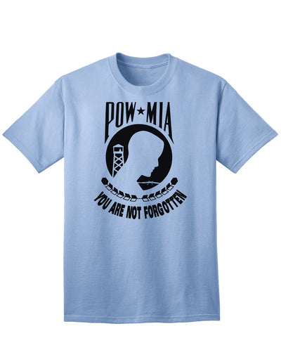 POW MIA Commemorative Adult T-Shirt: A Timeless Tribute-Mens T-shirts-TooLoud-Light-Blue-Small-Davson Sales