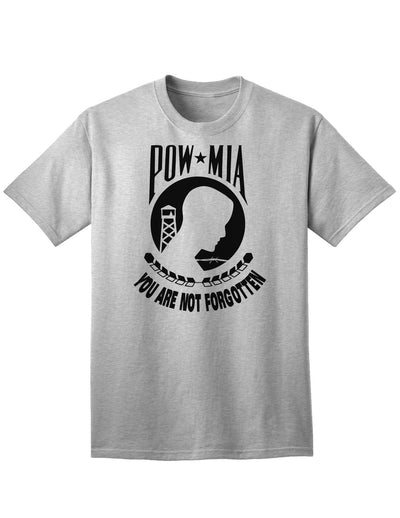 POW MIA Commemorative Adult T-Shirt: A Timeless Tribute-Mens T-shirts-TooLoud-AshGray-Small-Davson Sales