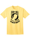 POW MIA Commemorative Adult T-Shirt: A Timeless Tribute-Mens T-shirts-TooLoud-Yellow-Small-Davson Sales