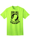 POW MIA Commemorative Adult T-Shirt: A Timeless Tribute-Mens T-shirts-TooLoud-Neon-Green-Small-Davson Sales