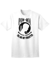 POW MIA Commemorative Adult T-Shirt: A Timeless Tribute-Mens T-shirts-TooLoud-White-Small-Davson Sales