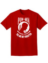 POW MIA Not Forgotten Adult Dark T-Shirt-Mens T-Shirt-TooLoud-Red-Small-Davson Sales