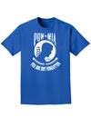 POW MIA Not Forgotten Adult Dark T-Shirt-Mens T-Shirt-TooLoud-Royal-Blue-Small-Davson Sales