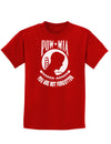 POW MIA Not Forgotten Childrens Dark T-Shirt-Childrens T-Shirt-TooLoud-Red-X-Small-Davson Sales