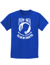 POW MIA Not Forgotten Childrens Dark T-Shirt-Childrens T-Shirt-TooLoud-Royal-Blue-X-Small-Davson Sales