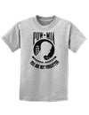 POW MIA Not Forgotten Childrens T-Shirt-Childrens T-Shirt-TooLoud-AshGray-X-Small-Davson Sales