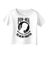 POW MIA Not Forgotten Infant T-Shirt-Infant T-Shirt-TooLoud-White-06-Months-Davson Sales
