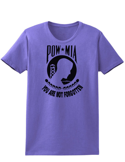 POW MIA Not Forgotten Womens T-Shirt-Womens T-Shirt-TooLoud-Violet-X-Small-Davson Sales