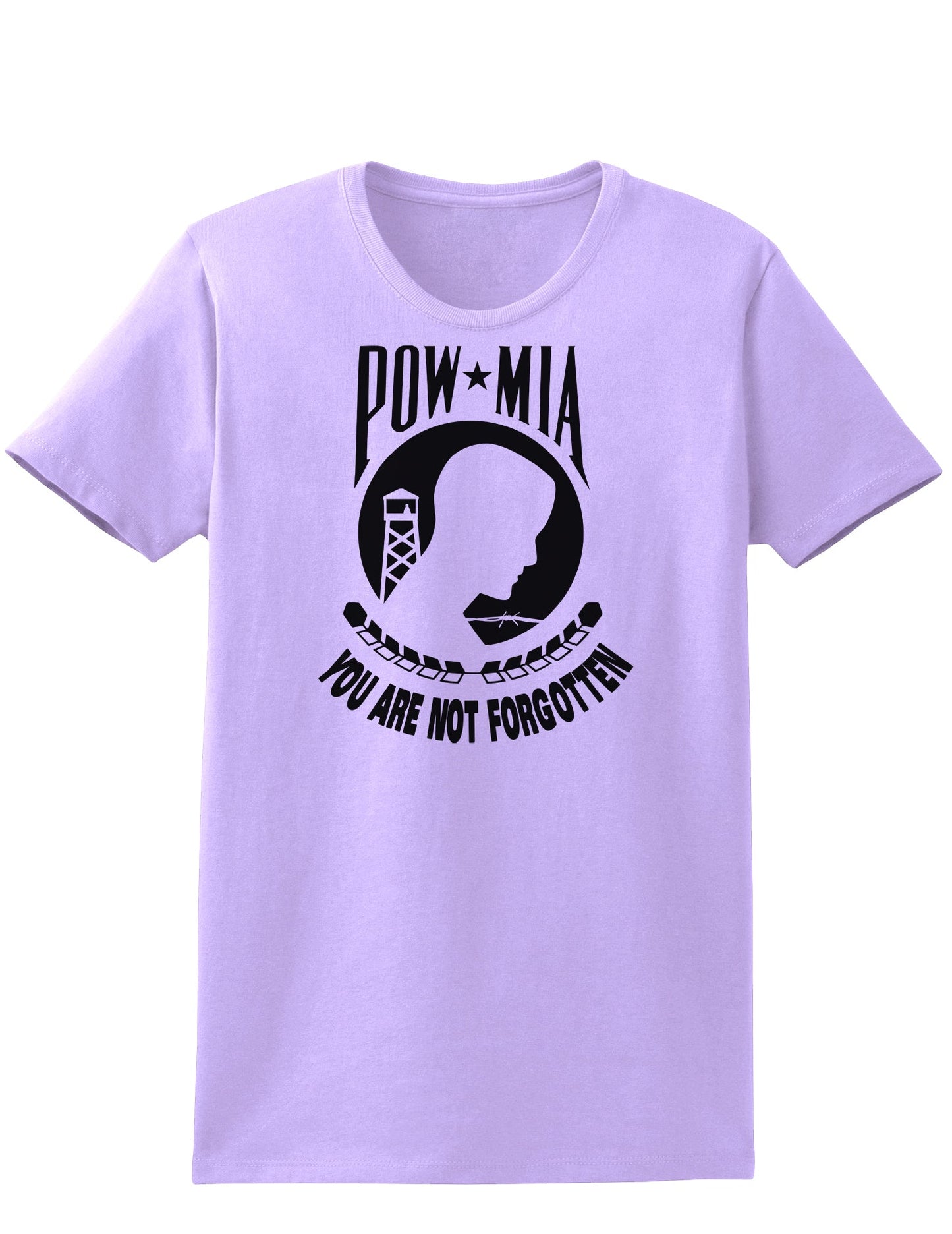 POW MIA Not Forgotten Womens T-Shirt-Womens T-Shirt-TooLoud-Lavender-X-Small-Davson Sales