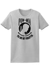 POW MIA Not Forgotten Womens T-Shirt-Womens T-Shirt-TooLoud-AshGray-X-Small-Davson Sales