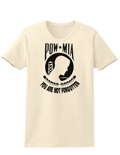 POW MIA Not Forgotten Womens T-Shirt-Womens T-Shirt-TooLoud-Natural-X-Small-Davson Sales