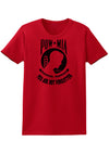 POW MIA Not Forgotten Womens T-Shirt-Womens T-Shirt-TooLoud-Red-X-Small-Davson Sales