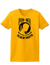 POW MIA Not Forgotten Womens T-Shirt-Womens T-Shirt-TooLoud-Gold-X-Small-Davson Sales