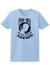 POW MIA Not Forgotten Womens T-Shirt-Womens T-Shirt-TooLoud-Light-Blue-X-Small-Davson Sales