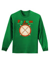 Pa Rum Pum Pum Pum Adult Long Sleeve Dark T-Shirt-TooLoud-Kelly-Green-Small-Davson Sales