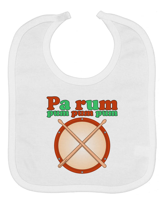 Pa Rum Pum Pum Pum Baby Bib
