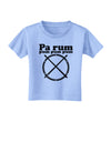 Pa Rum Pum Pum Pum BnW Toddler T-Shirt-Toddler T-Shirt-TooLoud-Aquatic-Blue-2T-Davson Sales