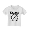 Pa Rum Pum Pum Pum BnW Toddler T-Shirt-Toddler T-Shirt-TooLoud-White-2T-Davson Sales