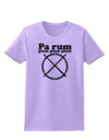 Pa Rum Pum Pum Pum BnW Womens T-Shirt-Womens T-Shirt-TooLoud-Lavender-X-Small-Davson Sales