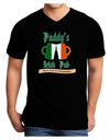 Paddy's Irish Pub Adult Dark V-Neck T-Shirt by TooLoud