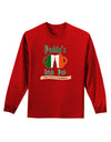 Paddy's Irish Pub Adult Long Sleeve Dark T-Shirt by TooLoud-Clothing-TooLoud-Red-Small-Davson Sales