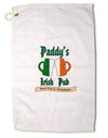 Paddy's Irish Pub Premium Cotton Golf Towel - 16 x 25 inch by TooLoud-Golf Towel-TooLoud-16x25"-Davson Sales