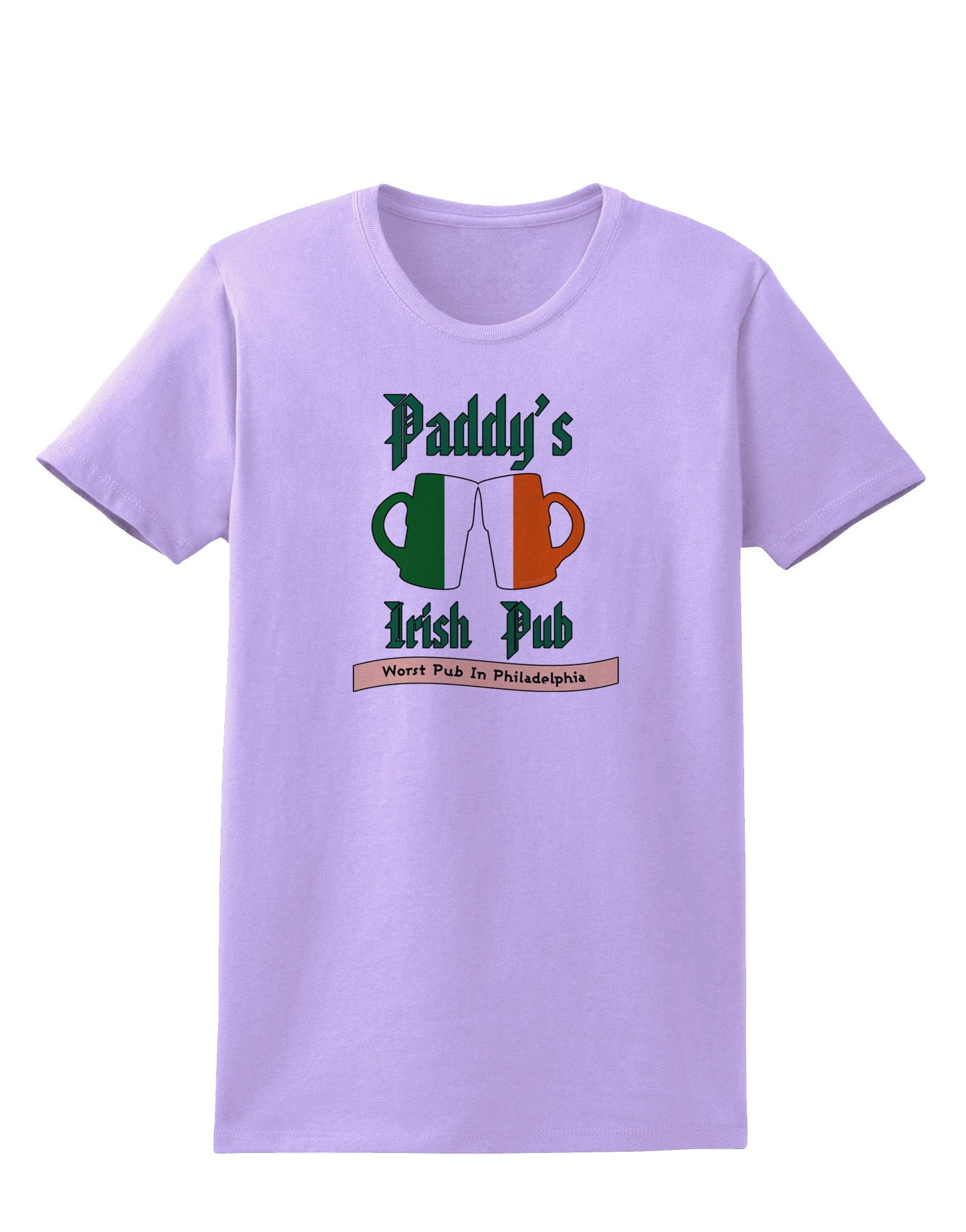 Paddy's Irish Pub Womens T-Shirt by TooLoud-Clothing-TooLoud-Lavender-X-Small-Davson Sales