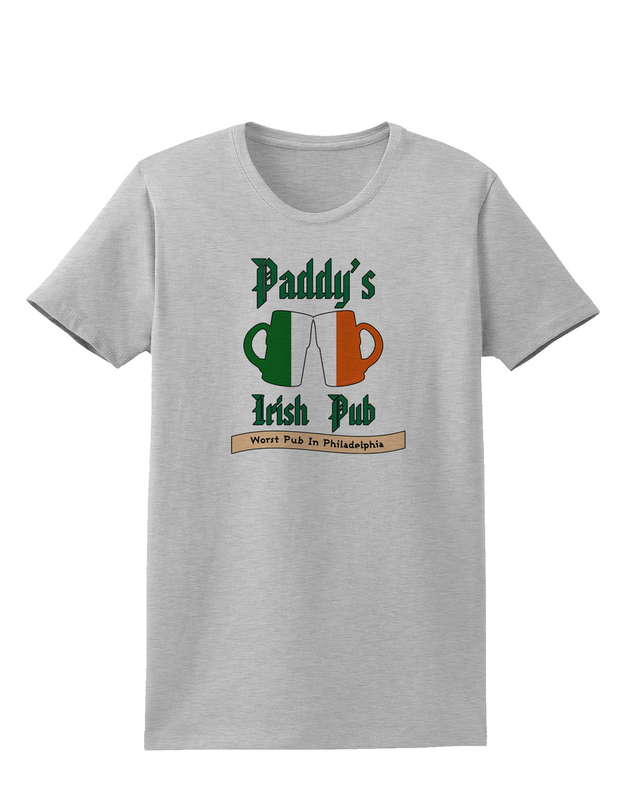 Paddy's Irish Pub Womens T-Shirt by TooLoud-Clothing-TooLoud-White-X-Small-Davson Sales