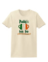 Paddy's Irish Pub Womens T-Shirt by TooLoud-Clothing-TooLoud-Natural-X-Small-Davson Sales