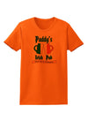 Paddy's Irish Pub Womens T-Shirt by TooLoud-Clothing-TooLoud-Orange-X-Small-Davson Sales