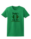Paddy's Irish Pub Womens T-Shirt by TooLoud-Clothing-TooLoud-Kelly-Green-X-Small-Davson Sales