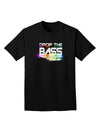 Paint Drop The Bass Adult Dark T-Shirt-Mens T-Shirt-TooLoud-Black-Small-Davson Sales