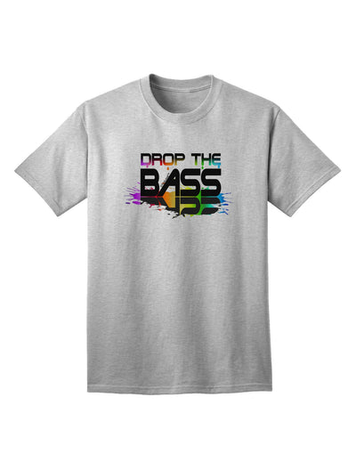 Paint Drop The Bass Adult T-Shirt-Mens T-Shirt-TooLoud-AshGray-Small-Davson Sales