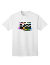 Paint Drop The Bass Adult T-Shirt-Mens T-Shirt-TooLoud-White-Small-Davson Sales