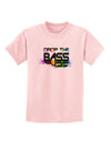 Paint Drop The Bass Childrens T-Shirt-Childrens T-Shirt-TooLoud-PalePink-X-Small-Davson Sales