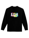 Paint EDM Adult Long Sleeve Dark T-Shirt-TooLoud-Black-Small-Davson Sales