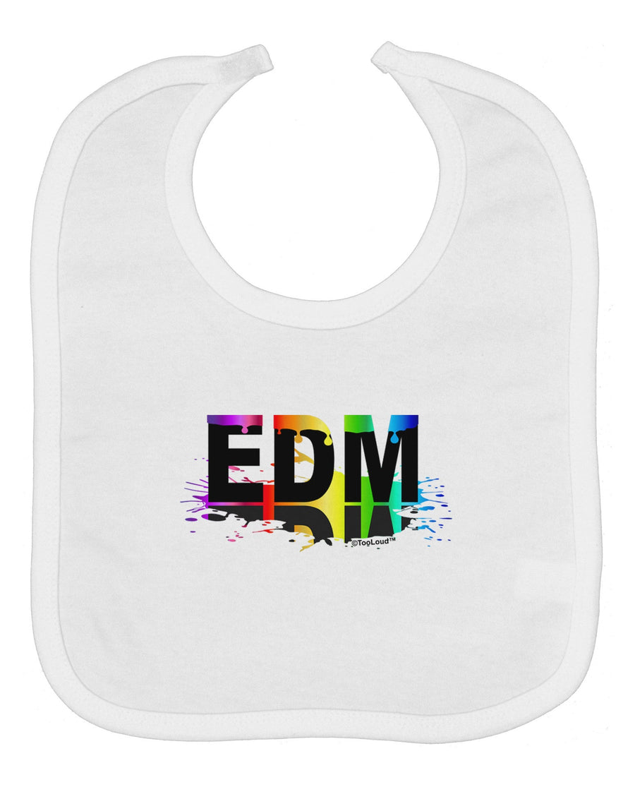 Paint EDM Baby Bib