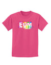 Paint EDM Childrens Dark T-Shirt-Childrens T-Shirt-TooLoud-Sangria-X-Small-Davson Sales