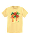 Paint Splash Palm Trees Childrens T-Shirt-Childrens T-Shirt-TooLoud-Daffodil-Yellow-X-Small-Davson Sales