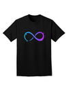 Painted Infinity Adult Dark T-Shirt-Mens T-Shirt-TooLoud-Black-Small-Davson Sales