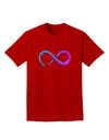 Painted Infinity Adult Dark T-Shirt-Mens T-Shirt-TooLoud-Red-Small-Davson Sales