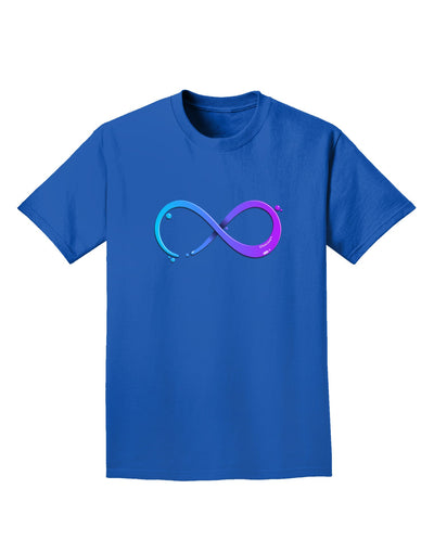 Painted Infinity Adult Dark T-Shirt-Mens T-Shirt-TooLoud-Royal-Blue-Small-Davson Sales