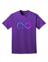 Painted Infinity Adult Dark T-Shirt-Mens T-Shirt-TooLoud-Purple-Small-Davson Sales