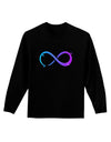 Painted Infinity Adult Long Sleeve Dark T-Shirt-TooLoud-Black-Small-Davson Sales