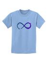 Painted Infinity Childrens T-Shirt-Childrens T-Shirt-TooLoud-Light-Blue-X-Small-Davson Sales