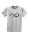 Painted Infinity Childrens T-Shirt-Childrens T-Shirt-TooLoud-AshGray-X-Small-Davson Sales