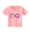 Painted Infinity Toddler T-Shirt-Toddler T-Shirt-TooLoud-Candy-Pink-2T-Davson Sales