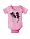 Palm Rows Silhouette Baby Romper Bodysuit-Baby Romper-TooLoud-Pink-06-Months-Davson Sales