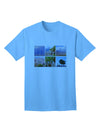 Palm Springs Square Collage Adult T-Shirt-Mens T-Shirt-TooLoud-Aquatic-Blue-Small-Davson Sales